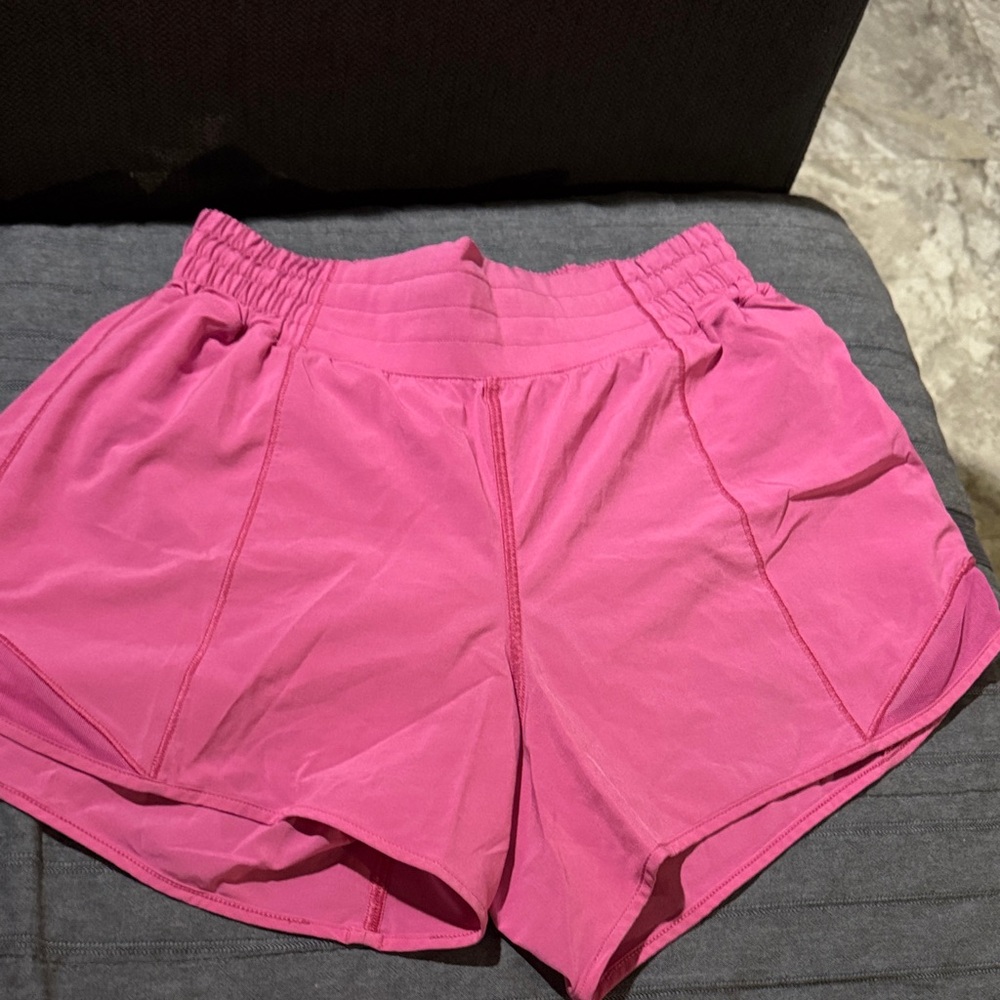 lululemon athletica Pink Athletic Running Shorts